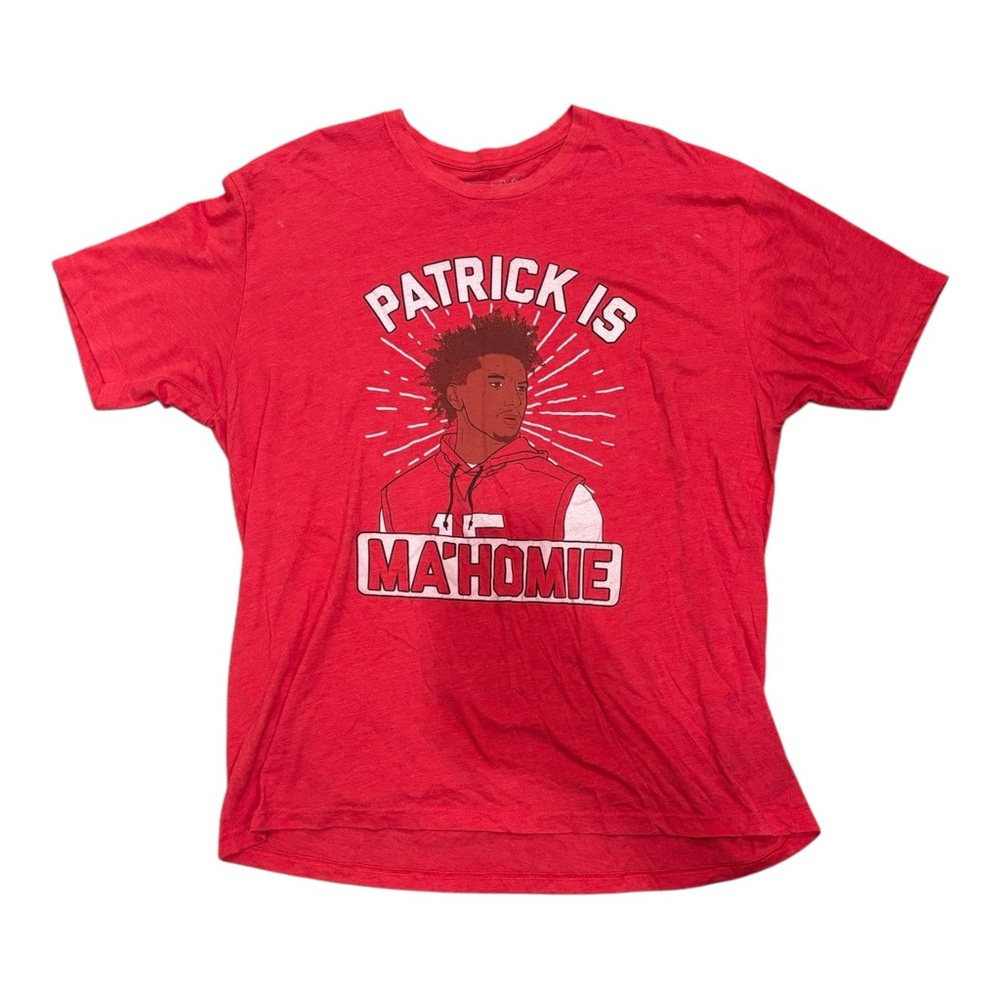 Bellboy Patrick Mahomes Shirt Mens XXL Red Short Sleeve Mahomie Made In USA